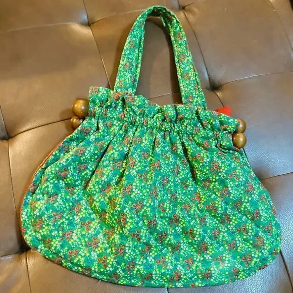 Vintage Quilted Handmade Handbag Interchangeable purse - Picture 6 of 6